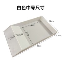 白色中号 50x32x7.5cm 